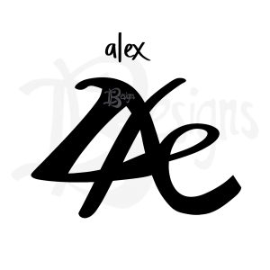 alex name logo